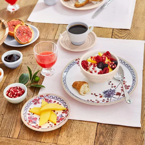 Miniatura 2 de Villeroy & Boch Artesano - Plato llano de lavanda provenzal: floral, 10.5 pulgadas, porcelana premium, blanco/multicolor