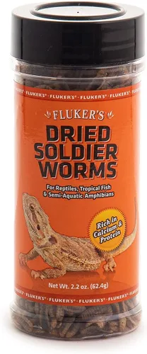 Miniatura 17 de Fluker's Insectos liofilizados, nutrientes, gusanos de harina empaquetados, ideal para lagartos, reptiles, pájaros, peces, erizos, 1.7 onzas