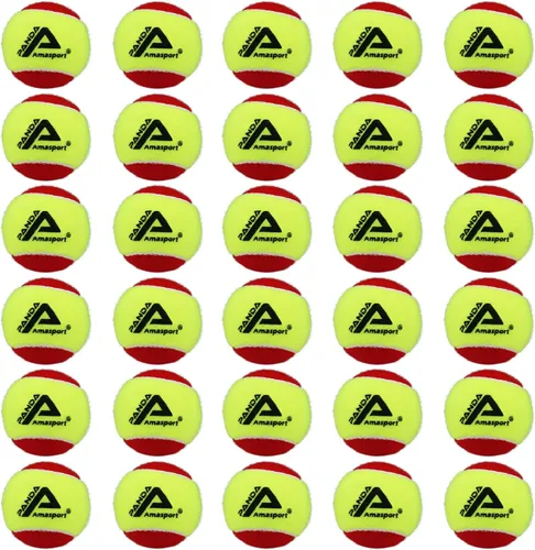 Miniatura 11 de AMA SPORT Pelotas de tenis para niños 25%-50%-75% de baja compresión para niños, pelotas de tenis para principiantes, entrenamiento juvenil, pelota