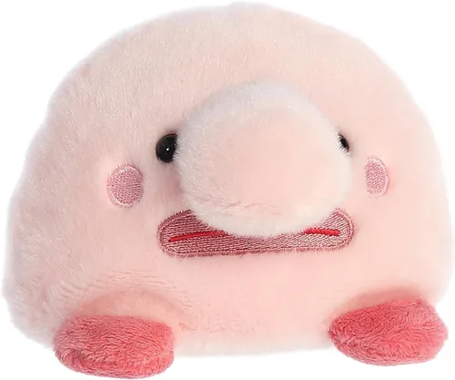 Miniatura 3 de Aurora Adorable Palm Pals Bart Blobfish - Juego de bolsillo - Diversión coleccionable - Rosa 5 pulgadas