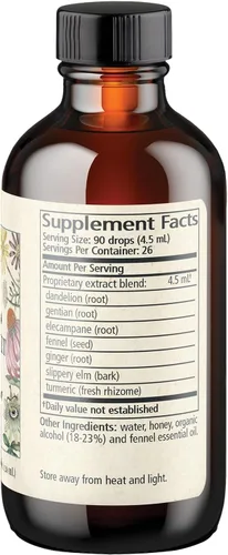 Miniatura 3 de Wise Woman Herbals Elixir agridulce, tónico amargo digestivo a base de hierbas, estimula el apetito y la digestión saludable, alivia la hinchazón