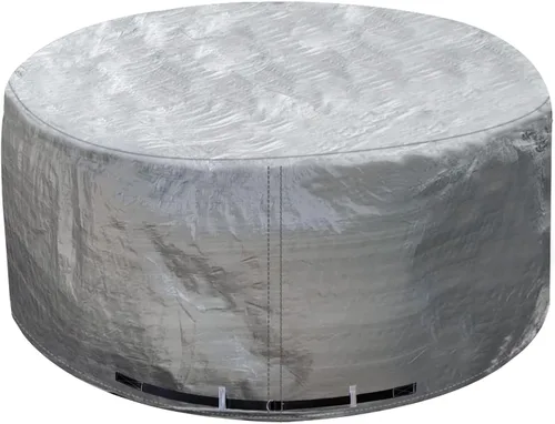 Miniatura 11 de Cubierta redonda para bañera de hidromasaje, impermeable al aire libre (83 x 20 pulgadas), protector de poliéster 600D resistente para bañera