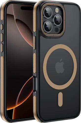 Miniatura 15 de Funda para iPhone 17 Pro Max con protector de lente de cámara [protección de grado militar de 10 pies] compatible con MagSafe a prueba de golpes