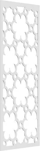 Miniatura 45 de Ekena Millwork WALW14X35X0250STGRO Southgate - Paneles de pared decorativos de madera con calado, 13 3/8 pulgadas de ancho x 34 3/8 pulgadas de rojo