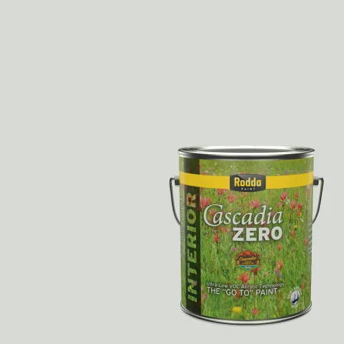 Miniatura 7 de Rodda Paint CASCADIA XL - Pintura e imprimación satinada para exteriores en uno, cuarto de galón, blanco abstracto