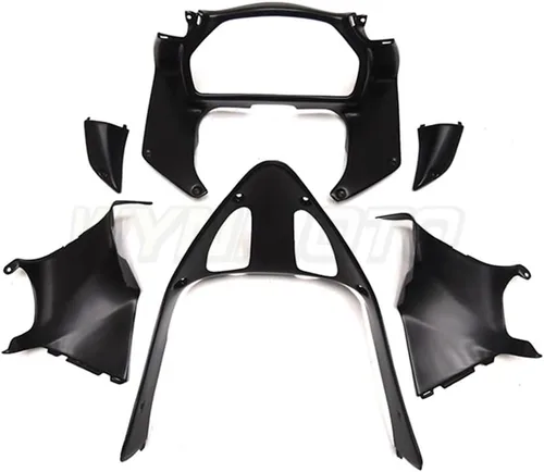 Miniatura 9 de Carenados completos de plástico negro brillante para Honda VFR800 1998 1999 2000 2001 VFR 800 98 99 00 01 ABS motocicleta carrocería kits