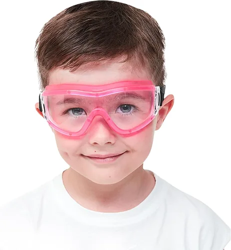 Miniatura 10 de Gafas de seguridad antivaho para niños, gafas de laboratorio para niños, ajustables, compatibles con pistola Nerf Azul