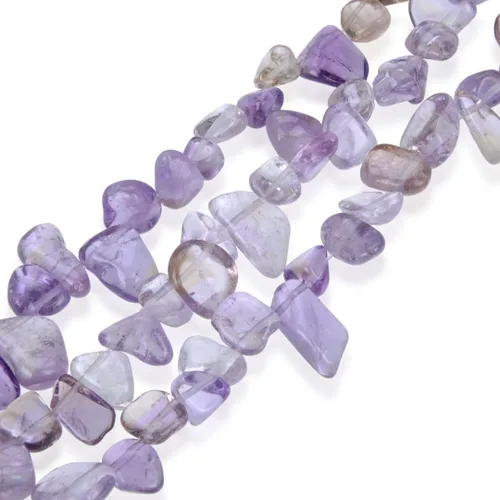 Miniatura 26 de Adabele GZ6-45 - Cuentas sueltas Keishi de pétalos de amazonita natural de 15 pulgadas a 0.787 in, forma libre, para hacer joyas artesanales