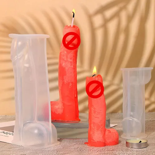 Miniatura 4 de Molde de vela genital para hombre, para hacer velas, 3D para hombre, cera genital, molde para velas, velas de jabón caseras, manualidades, tipo C