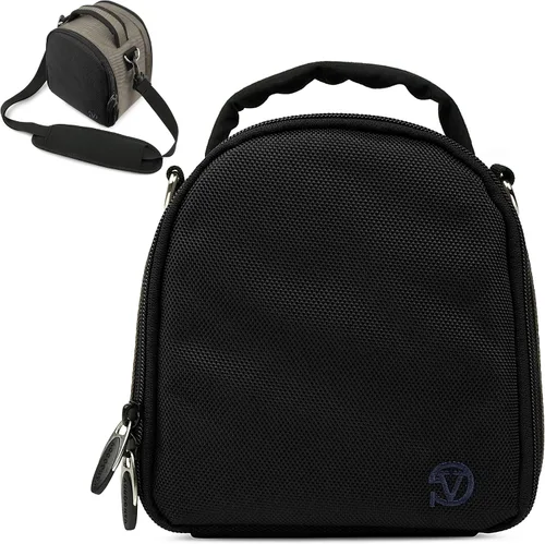 Miniatura 9 de VanGoddy Laurel - Funda de transporte para cámara Canon EOS, RP, R, Rebel DSLR, Full Frame y cámaras sin espejo Azul marino