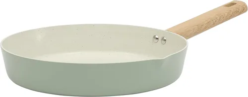 Gibson Home Marbleton - Sartén grande de aluminio de 11 pulgadas, no tóxico, sartén antiadherente de cerámica de alta calidad, sartén para huevos de