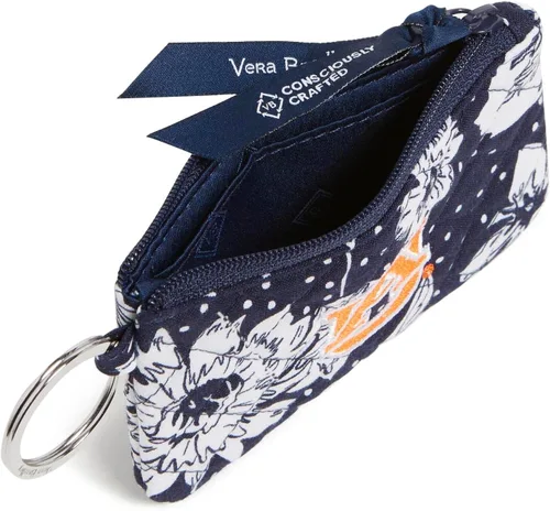 Miniatura 2 de Vera Bradley Collegiate Zip Id Case and Lanyard Combo (Multiple Teams Available) Keyring