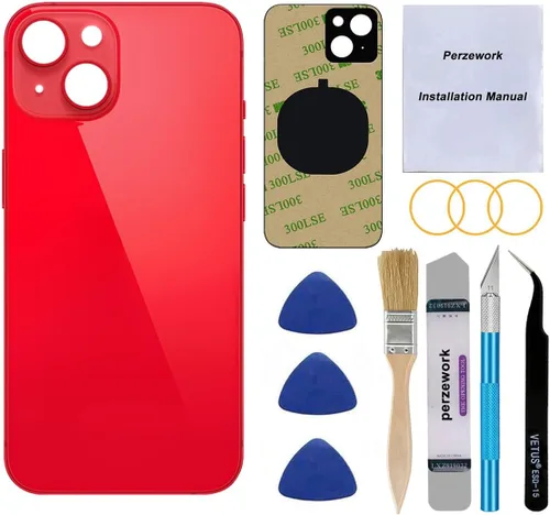 Miniatura 8 de Reemplazo de vidrio trasero OEM para iPhone 14 6.1 pulgadas con kit de herramientas de reparación (azul)