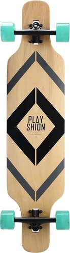 Miniatura 3 de Playshion Drop Through Freestyle - Patineta de tablero largo 39.0 in/Negro