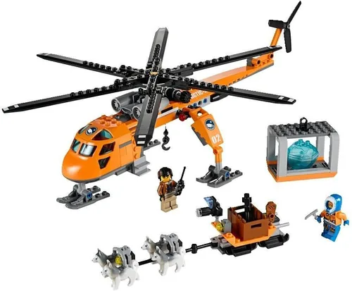 LEGO City Artic helicóptero grúa 60034 juguete para armar (suspendido por el fabricante)