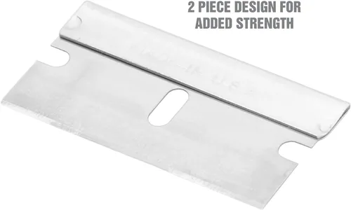 Miniatura 5 de OEMTOOLS 25181 Cuchillas de afeitar, paquete de 100 recambios de cuchillas de cuchillos, cuchillas de acero de alto carbono para quitar pintura