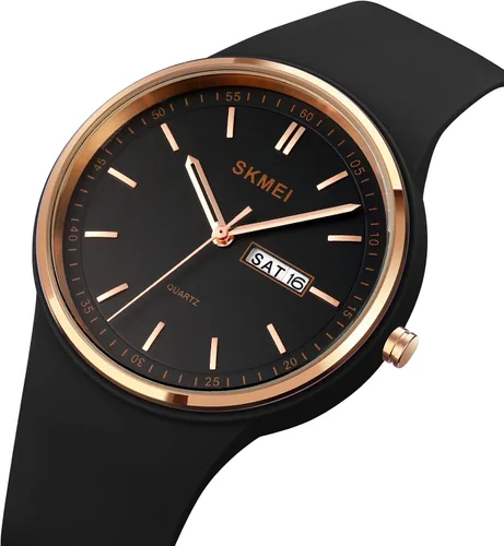 Miniatura 2 de PASOY Reloj digital multifunción para hombre, 2 horas, estilo militar, a rayas, camuflaje, alarma de goma, cronómetro, cuenta regresiva