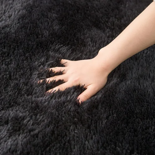 Miniatura 6 de Poboton Alfombras de área lavables a máquina de 8 x 10 pies para sala de estar, dormitorio, alfombra suave y esponjosa, alfombra de suelo