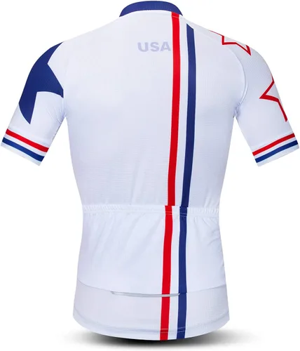 Miniatura 2 de Jersey de ciclismo para hombre, verano anti-sudor camisas de ciclismo transpirable ropa de ciclismo equipo de carretera ropa de ciclismo de secado