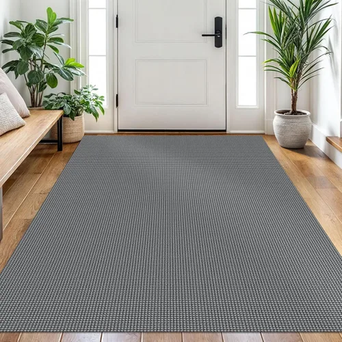 Miniatura 38 de EARTHALL Alfombra de pasillo 3x14 pies, alfombras lavables extra largas para pasillos, tejidas, antideslizante, alfombra trenzada para entrada