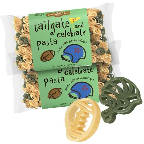 Miniatura 9 de Pastabilities Pasta con forma divertida para niños, sopa de fideos de dinosaurio, divertido dinosaurio con mezcla de sopa temática animal, pasta