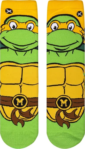Miniatura 5 de Odd Sox, Nickelodeon TMNT Teenage Mutant Ninja Turtles, 90's Cartoon, Fun Socks