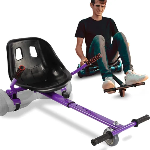 Miniatura 3 de Accesorio de asiento Hoverboard para scooter de equilibrio automático, kit de conversión de Go Kart con marco ajustable, accesorios para niños