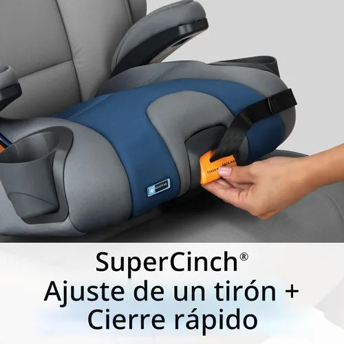 Miniatura 6 de Chicco KidFit Adapt Plus 2 en 1 Asiento Elevador de Posicionamiento del Cinturón para Automóvil, Asiento Elevador sin Respaldo y con Respaldo Alto