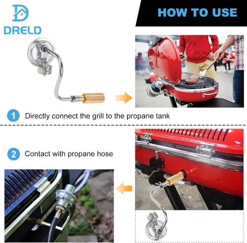 Miniatura 3 de DRELD Roadtrip Grill C001 - Adaptador de gas propano para parrilla de gas Coleman, compatible con Coleman Roadtrip Le Lx LXX LXE Grills 9942A5251