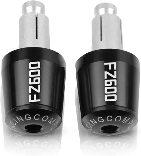 Contrapeso 7/8 "0.866 in motocicleta manillar agarres extremo barra tapa tapa tapón para Yamaha FZ600 FZ 600 1987-1989 1988