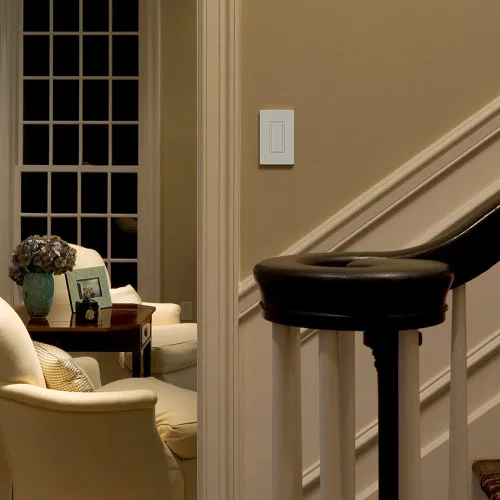 Miniatura 3 de Lutron Maestro MA-S8AM-WH, interruptor digital, 8 A, un solo polo/ubicación múltiple, color blanco