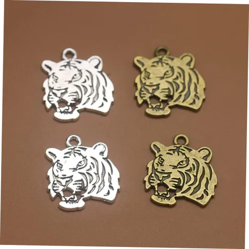 Miniatura 4 de EXCEART Juego de 30 llaveros de acero inoxidable para regalo, aretes retro, para oficina en casa, regalo de negocios, llavero de animal, colgante
