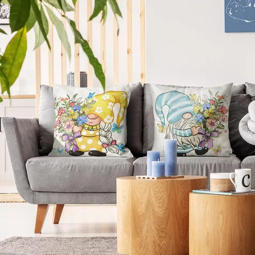 Miniatura 5 de Onerisly Fundas de almohada de primavera de 18 x 18 pulgadas, fundas de almohada, fundas de almohada de primavera para el hogar, decoración