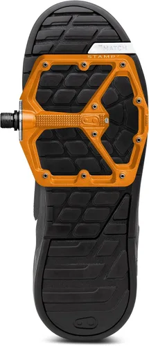 Miniatura 5 de Crankbrothers Stamp Pedales Planos MTB - Pedales de Bicicleta Ligeros, Versátiles y Duraderos de Tamaño Específico Naranja