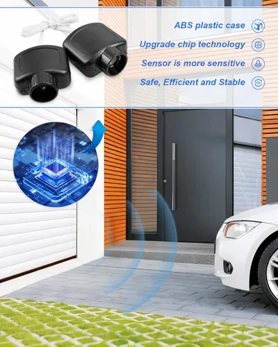 Miniatura 3 de Abridor de puerta de garaje, sensor de seguridad, ojos para abridor de puerta de garaje lineal, accesorios compatibles con HAE00002 LSO50 LDO33