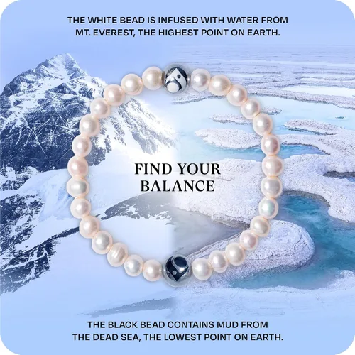 Miniatura 3 de Lokai Pulsera de cuentas de piedras preciosas para mujeres y hombres, colección de piedra y metal, joyería de cristal y piedras preciosas pulsera