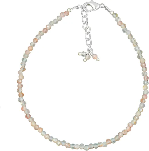 Miniatura 29 de TGH Pulsera de cuentas naturales con piedras preciosas microfacetadas, joyería para ella, cristales curativos energéticos de piedra natal, cadena