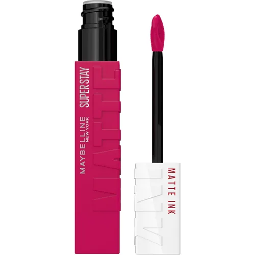 Miniatura 15 de Maybelline Super Stay Matte Ink Barra de Labios Líquida Maquillaje, Color de Alto Impacto de Larga Duración, Hasta 16H de Uso, Amazonian, Marrón 70