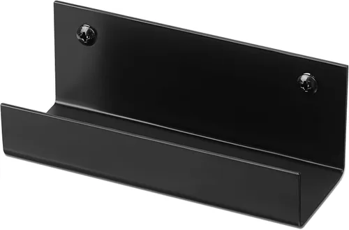 Miniatura 2 de Blulu 4 piezas de escalera de pared para carretilla de acero para garaje, gancho de almacenamiento para carretilla, organizador de almacenamiento