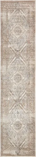 Miniatura 5 de Unique Loom Chateau Collection - Alfombra de área Wilson (3' x 13' 1", color beige/azul)