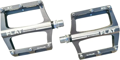 Miniatura 8 de UPANBIKE Pedales de rodamiento de bicicleta de montaña 9/16 '' huso de aleación de aluminio plataforma plana para bicicleta de carretera BMX MTB