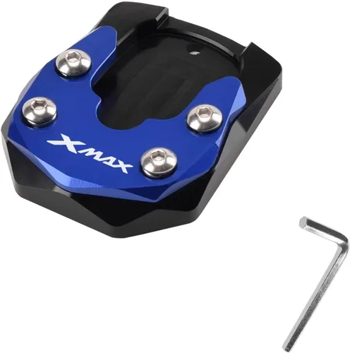 Miniatura 7 de Almohadilla lateral para motocicleta, accesorios de motocicleta, soporte lateral, extensión ampliadora, soporte lateral para Y&AMAHA Xmax X-MAX 125 4