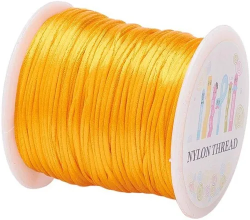 Miniatura 10 de Elecrelive - Cuerda de nailon de 200 yardas para pulseras, 200 yardas, cuerda de nailon para pulseras, 20 colores para collar, pulsera, joyería