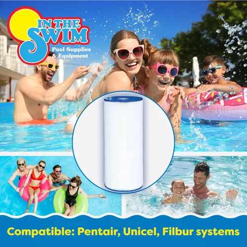 Miniatura 5 de In The Swim Cartucho de filtro de piscina premium de repuesto para filtro Hayward C751