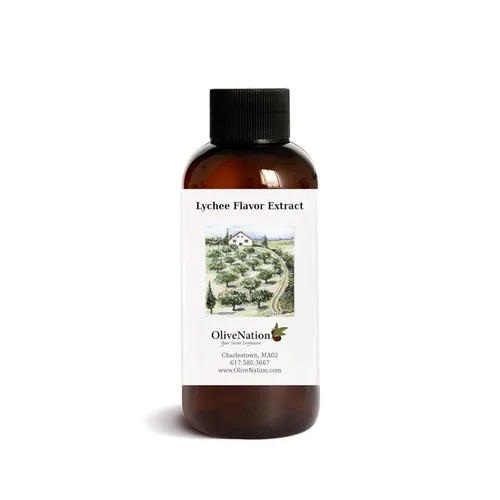 Extracto aromatizante de lichi – Dulce – Sabor floral para hornear y bebidas – Helado – Sin OMG – Sin gluten – Kosher – Vegano – 4 onzas