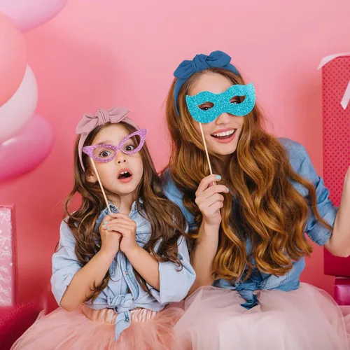 Miniatura 5 de Jaciya Diademas para niñas y mujeres, accesorios para el cabello, diadema fina con lazo anudado para la cabeza, diadema con orejas de conejo