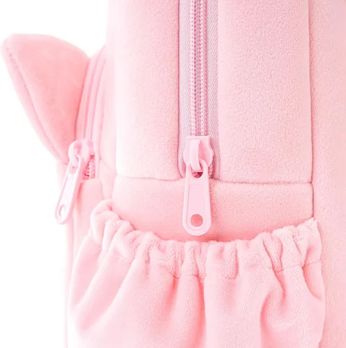 Miniatura 31 de Lazada Mochila para niños pequeños, juguetes de animales de peluche, mochila pequeña, color gris, 9.5 pulgadas