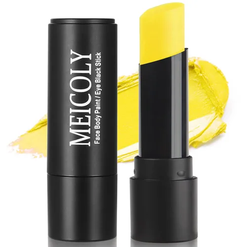 Miniatura 13 de MEICOLY Barra de maquillaje para ojos negros azul real, impermeable para béisbol, sóftbol, fútbol, lacrosse, barra de pintura corporal y facial azul