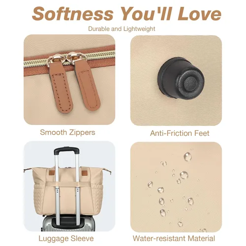 Miniatura 7 de Bolsa de pañales, bolsa grande para pañales para bebé, impermeable, bolsa de hospital para parto con funda para chupete, cambiador, correa