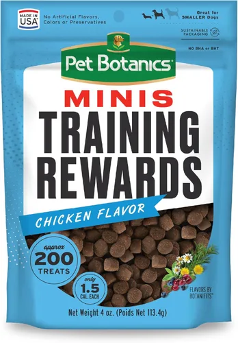 Miniatura 19 de Pet Botanics Bolsa de 20 oz. Premio de Entrenamiento Suave y Masticable, Sabor a Pollo, con 500 Golosinas por Bolsa, La Elección de los Mejores
